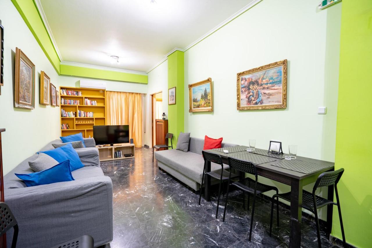 Ampelokipi Metro St. 2 Bedrooms 6 Pers. Apartment Athen Eksteriør bilde